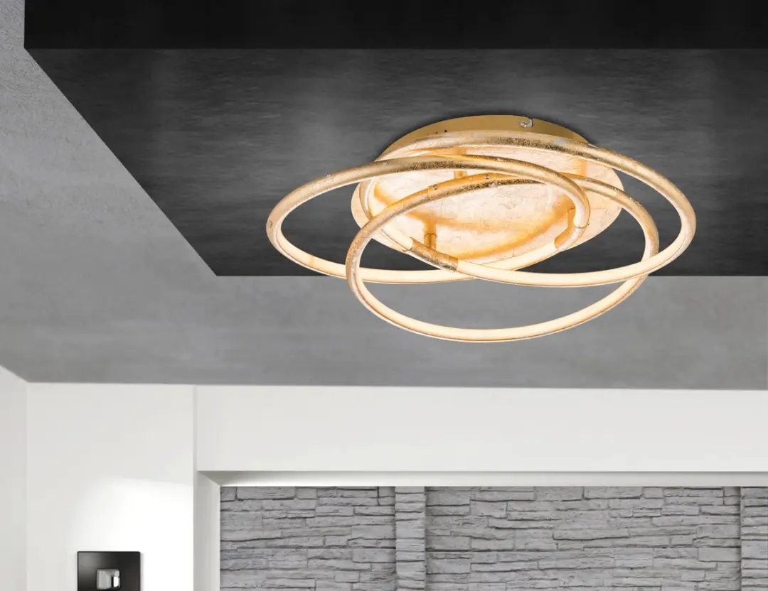 Globo Barna Plafondlamp Ø50cm - Goud - LED 67828-30G