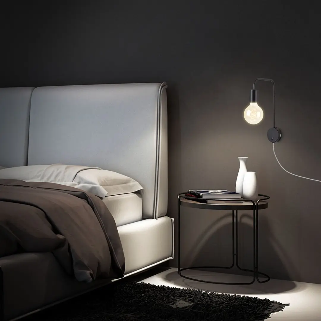 Briloner ALVA Bedlamp - 10W - Zwart