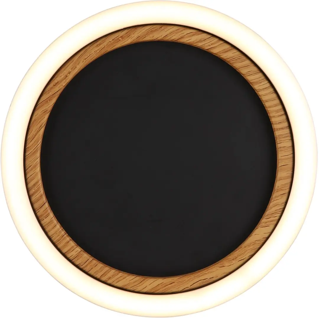Globo Dakari I Plafondlamp - Ø21cm - Zwart