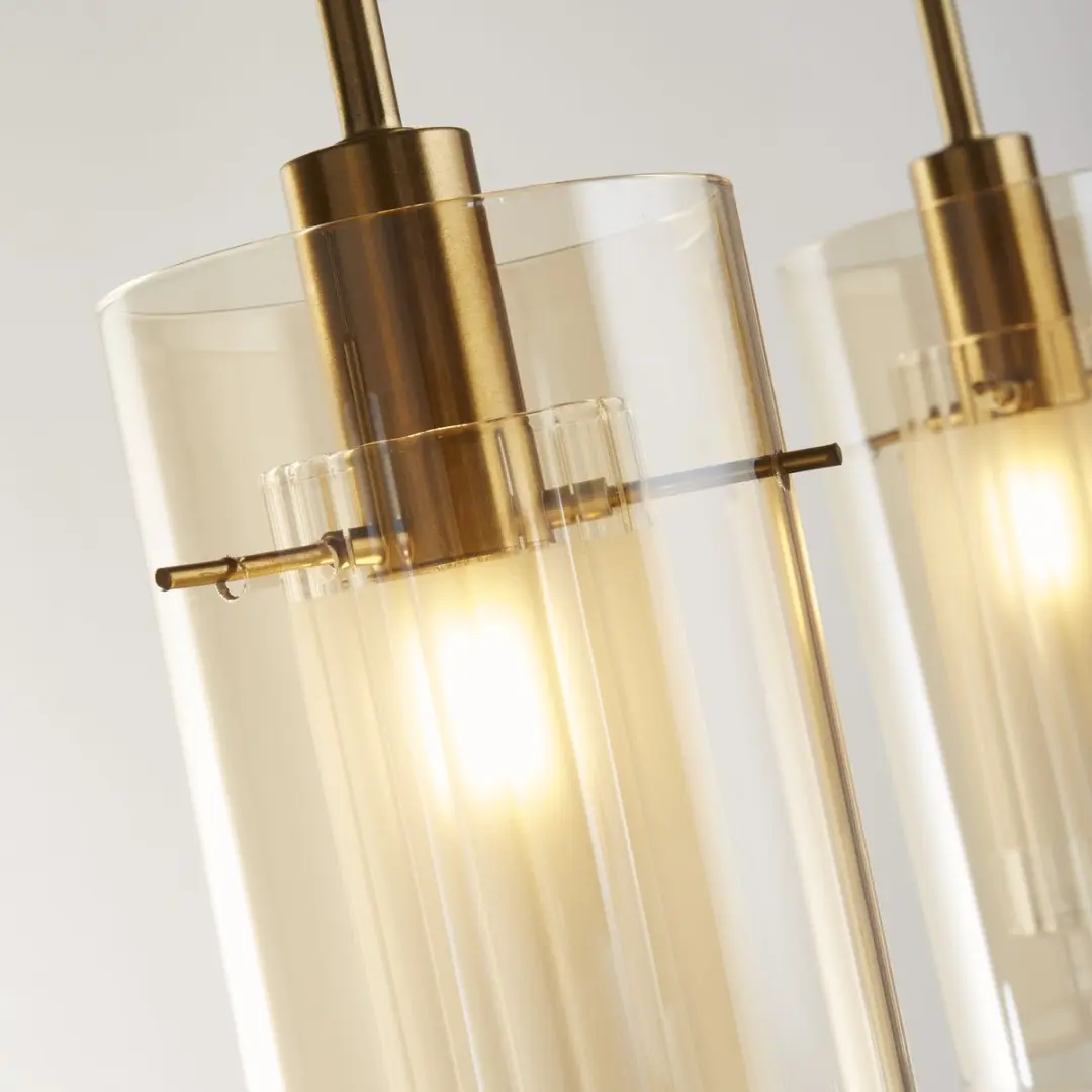 Searchlight DUO III Pendel Hanglamp - Brons