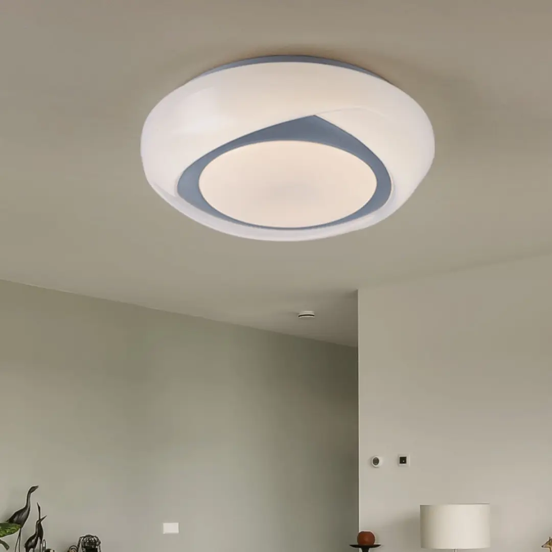 Globo LED Plafondlamp Rond Wit 15W 1040lm - Set van 2