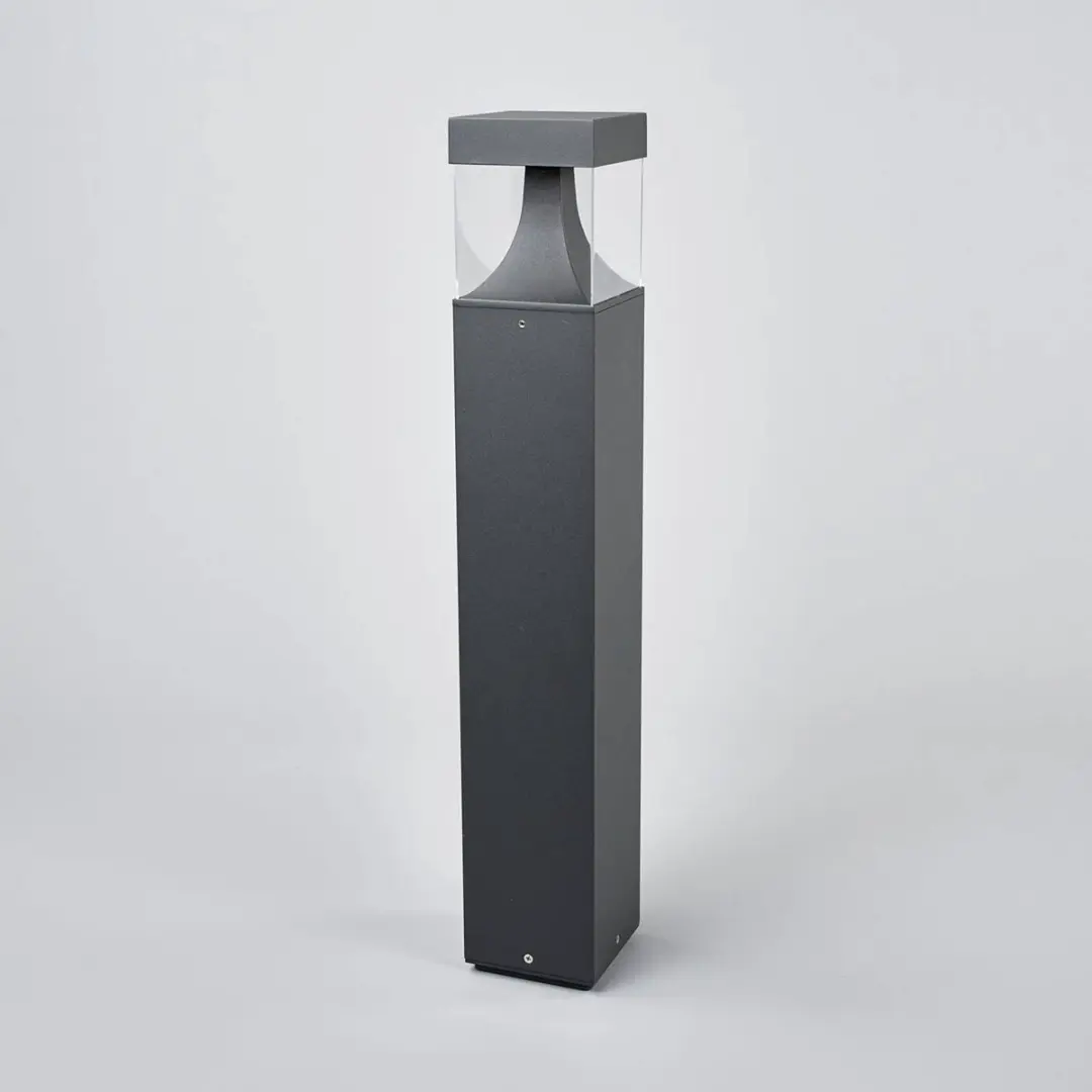 Lucande LED Buitenlamp 9W - Grafietgrijs - 1 Lichtbron