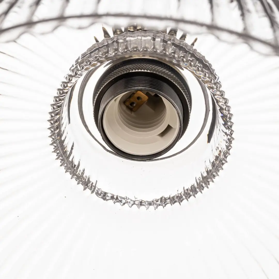Euluna Hanglamp Metaal Glas E27 - Oud Messing