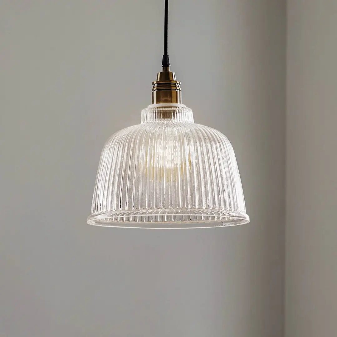 Euluna Hanglamp Metaal Glas E27