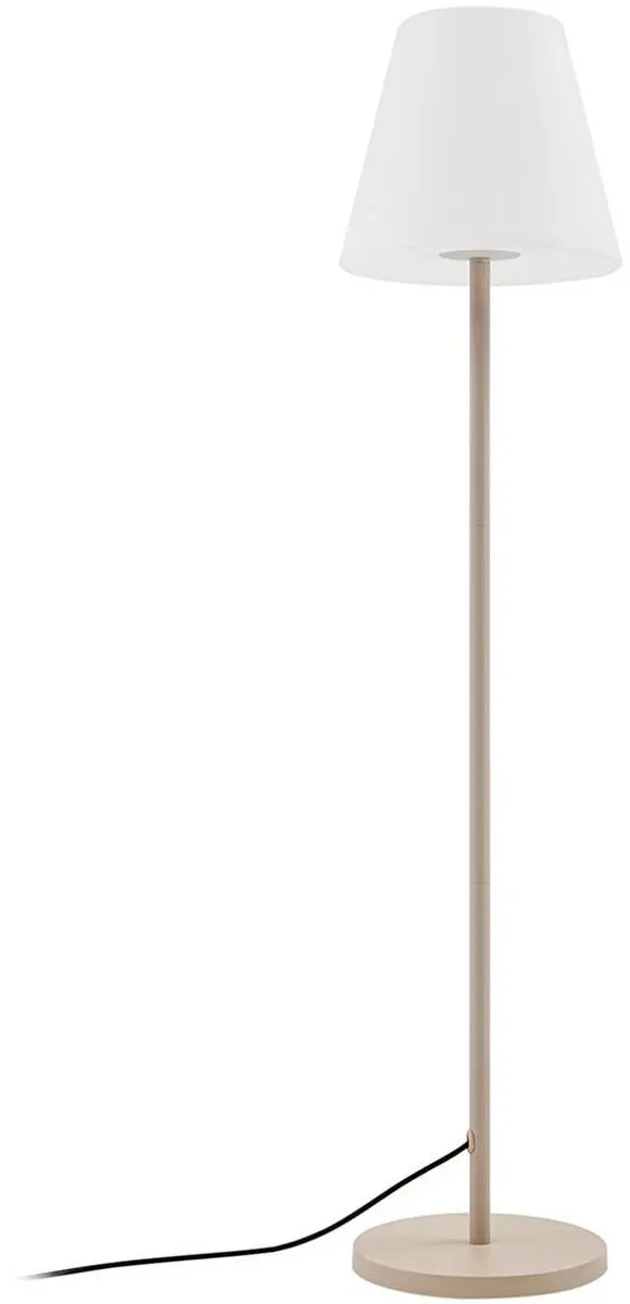 Lucande Terraslamp E27 Wit - 152.5cm