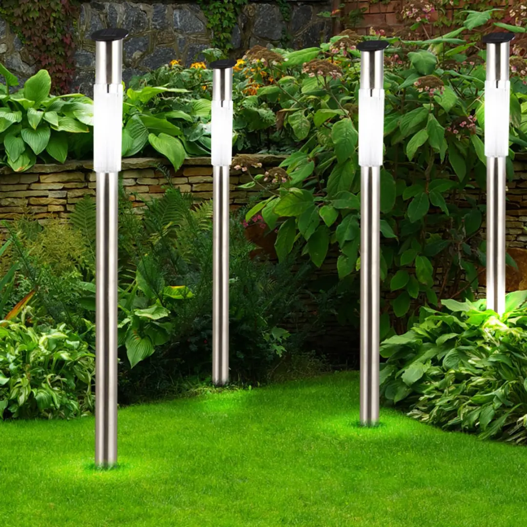 Globo Solar Buitenlamp Grondspies - 0,07W LED - 3 Stuks