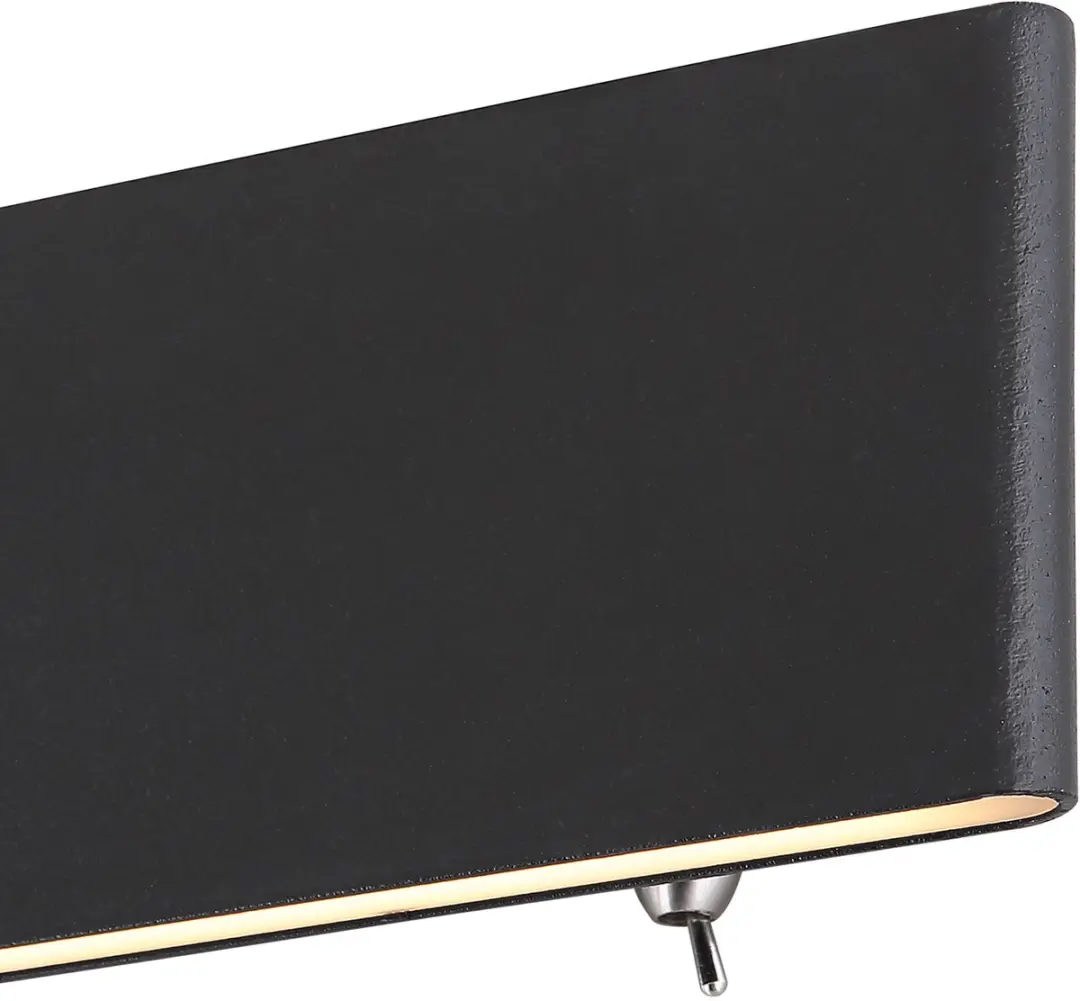 Globo Siegfried Wandlamp 41751-8B - Zwart - Ø23cm - afbeelding 6 van 6