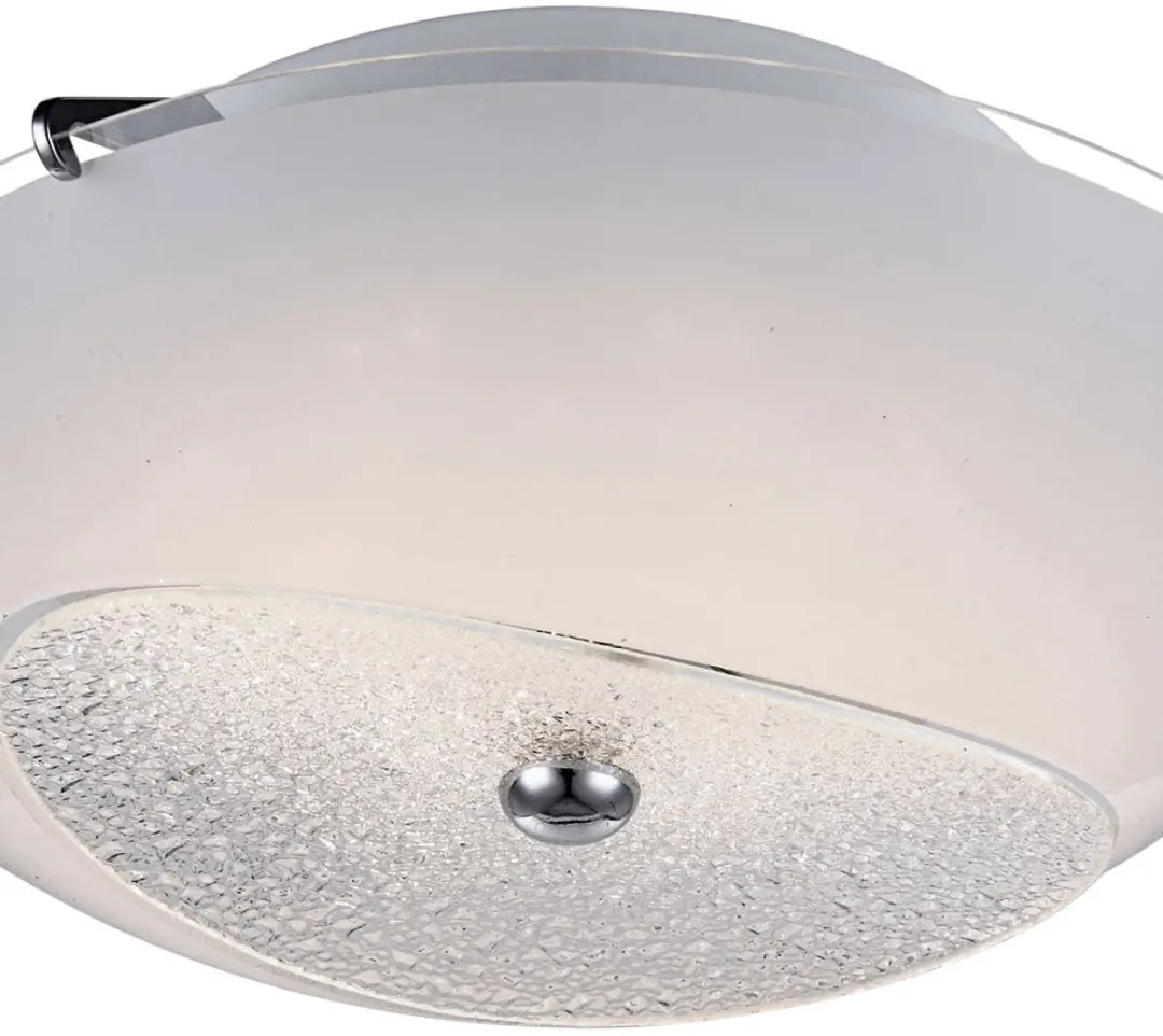 Globo Kristallen Plafondlamp 8W - 2 Stuks - Wit