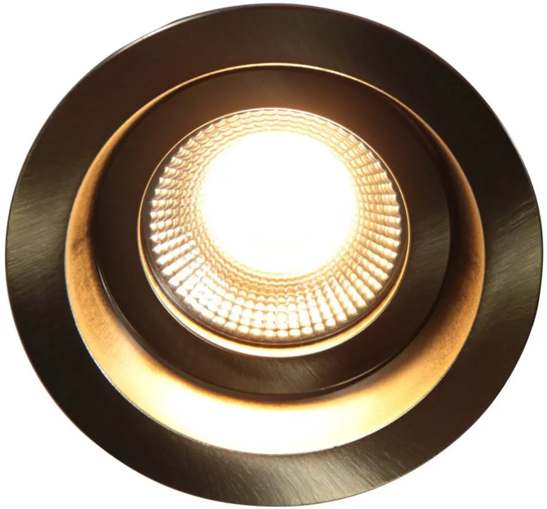Steinhauer Pelite Spot Bronzen Inbouwspot 68-75mm - Metaal