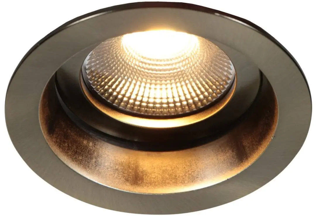 Steinhauer Pelite Spot Bronzen Inbouwspot 68-75mm - Metaal