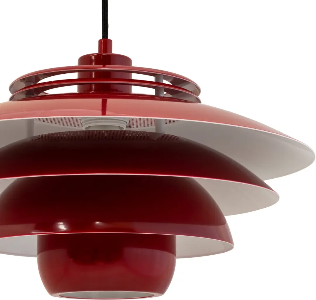 Dyberg Larsen Ejka Hanglamp - 60W - 38cm - Donkerrood