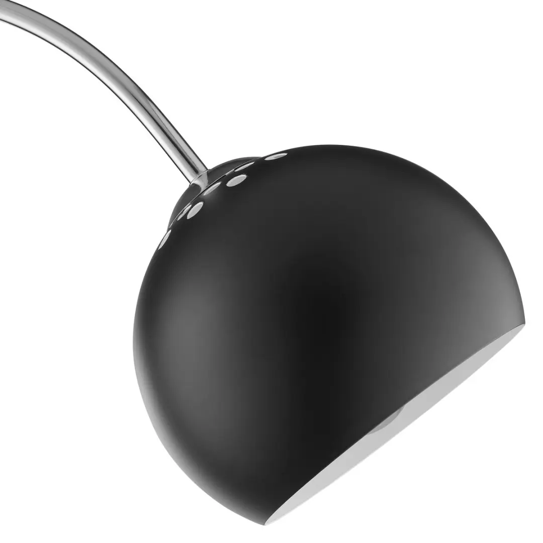 Brilliant Helen Staande Lamp 1,7m - Chroom/Zwart