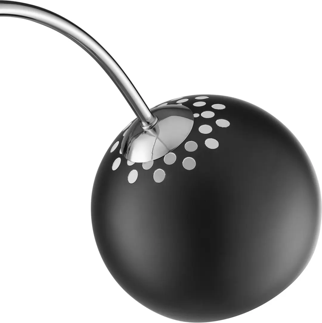 Brilliant Helen Staande Lamp 1,7m - Chroom/Zwart