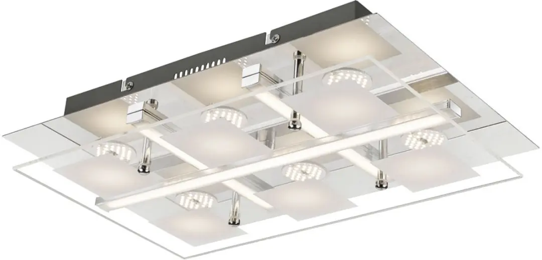 Globo Plafondlamp 6 Vlammen