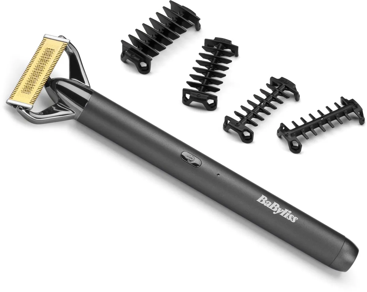 Babyliss X-Blade Super-X Metal Series OT991E Scheerapparaat & Trimmer - 100% Waterdicht - Zwart/Goud