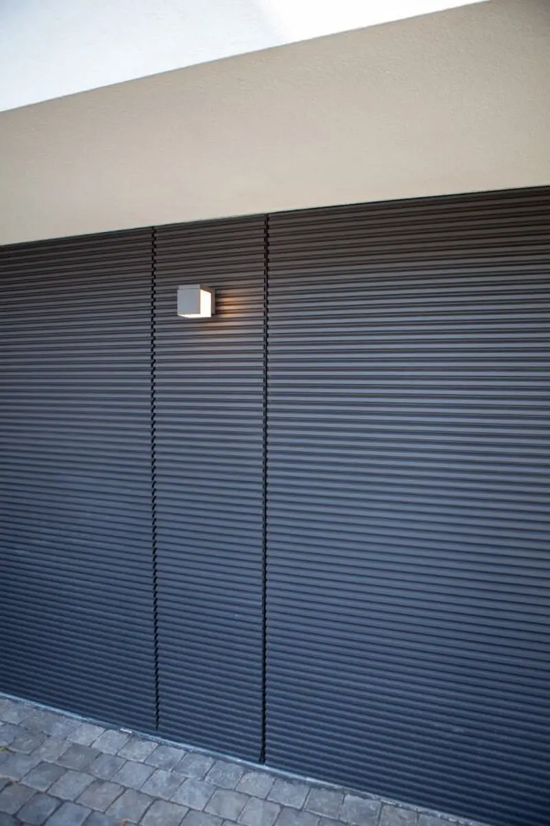 Lutec Cuba Wandlamp Buiten Aluminium 3000K - Donkergrijs