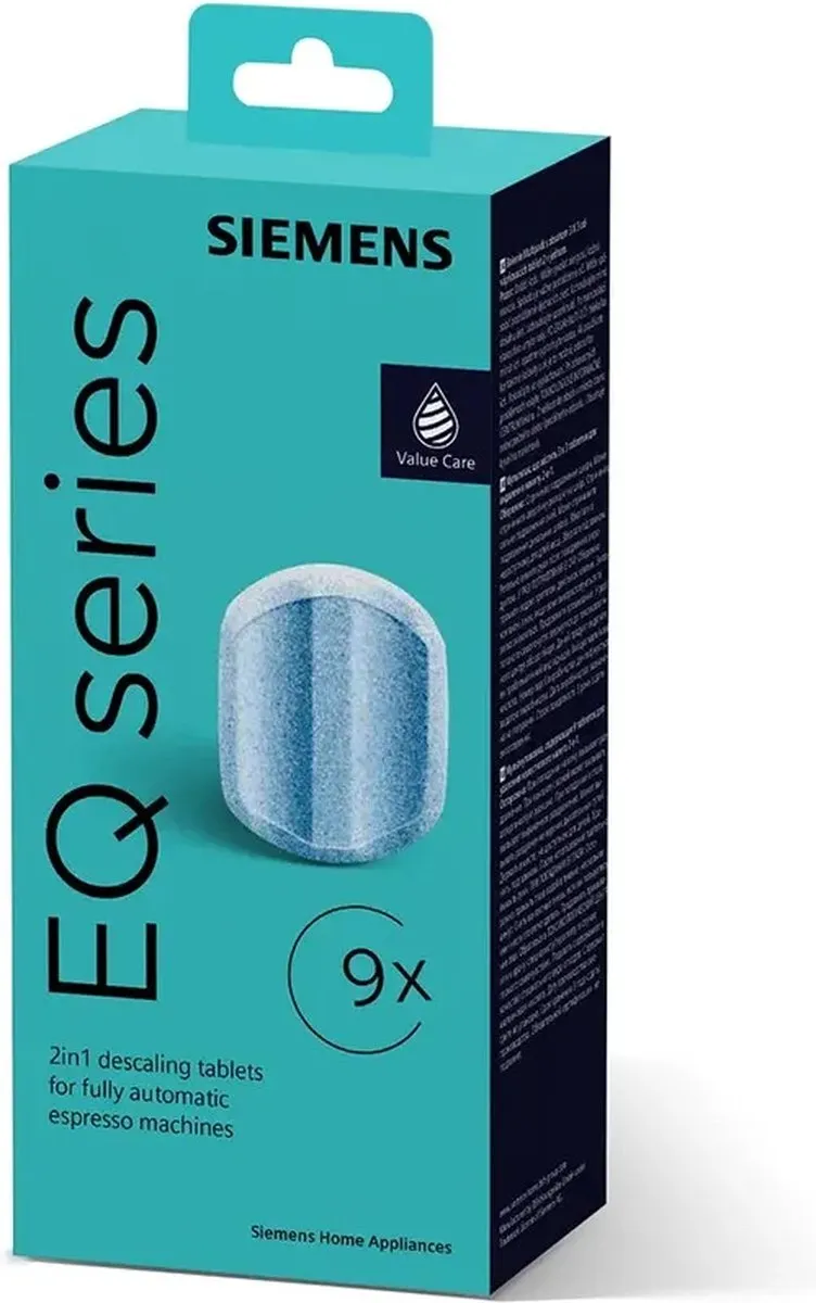 Siemens TZ80032A Ontkalkingstabletten - 9 Stuks
