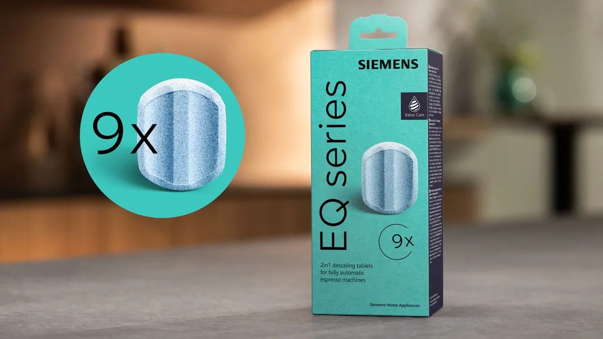 Siemens TZ80032A Ontkalkingstabletten - 9 Stuks