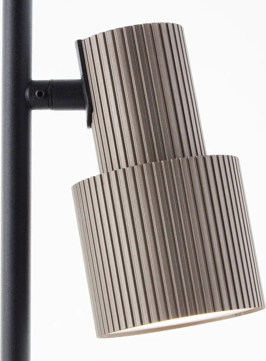 Brilliant Cadiz LED Tafellamp 1xGU10 - 10W - Brons/Zwart