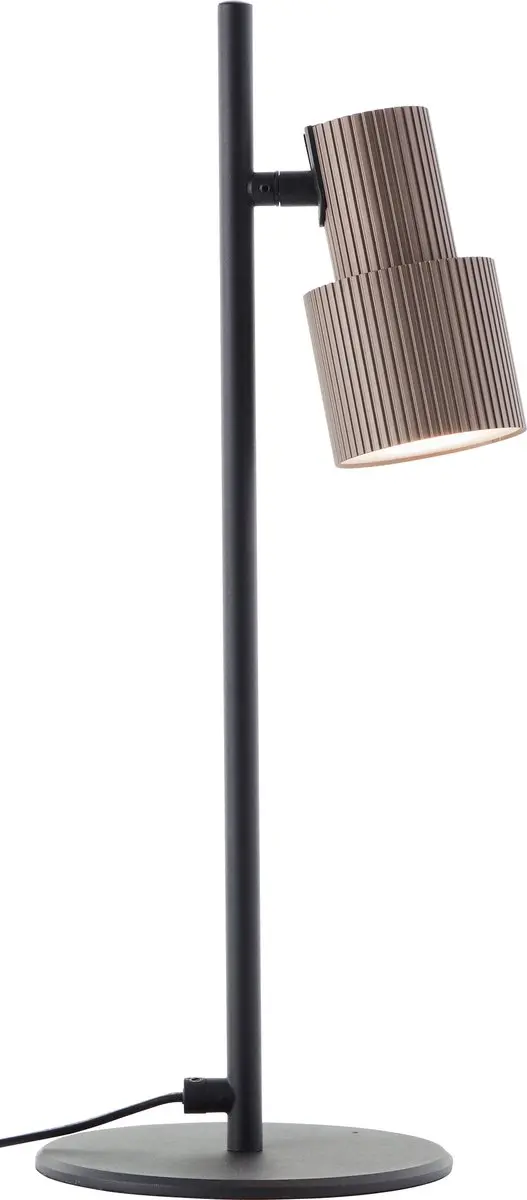 Brilliant Cadiz LED Tafellamp 1xGU10 - 10W - Brons/Zwart