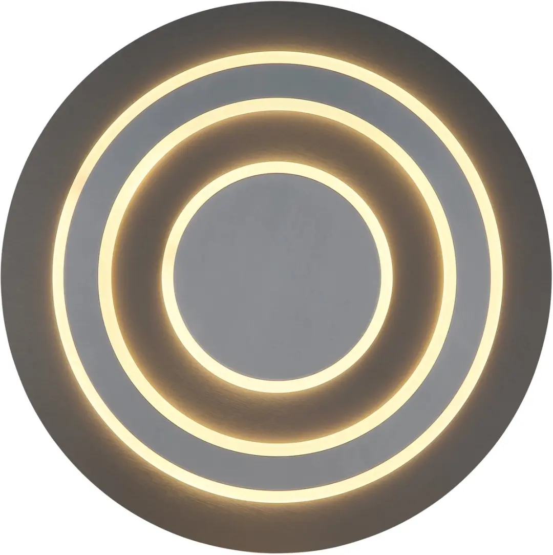 Globo Rosental LED Plafondlamp - Ø48cm - Antraciet