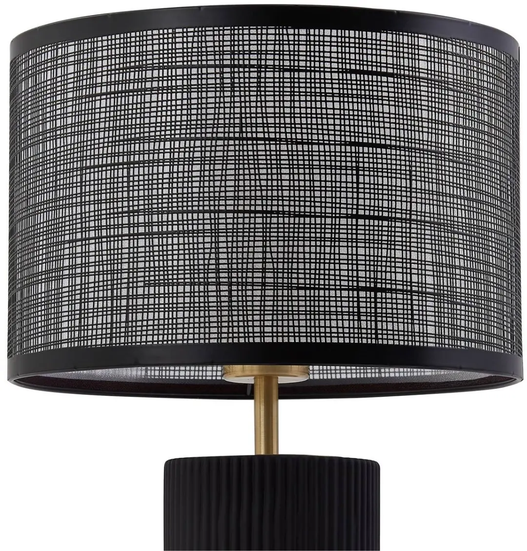 Lindby Tafellamp 1 Licht - Zwart