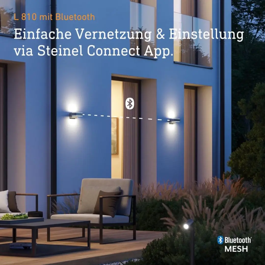Steinel Sensor Buitenlamp L 810 LED IHF 065706 - Antraciet