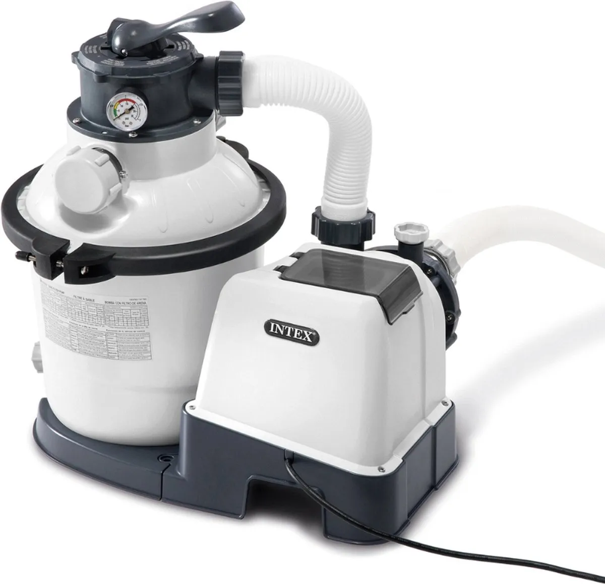 Intex 26644GS SX1500 Zandfilterpomp 4000L/u - 25kg - Wit