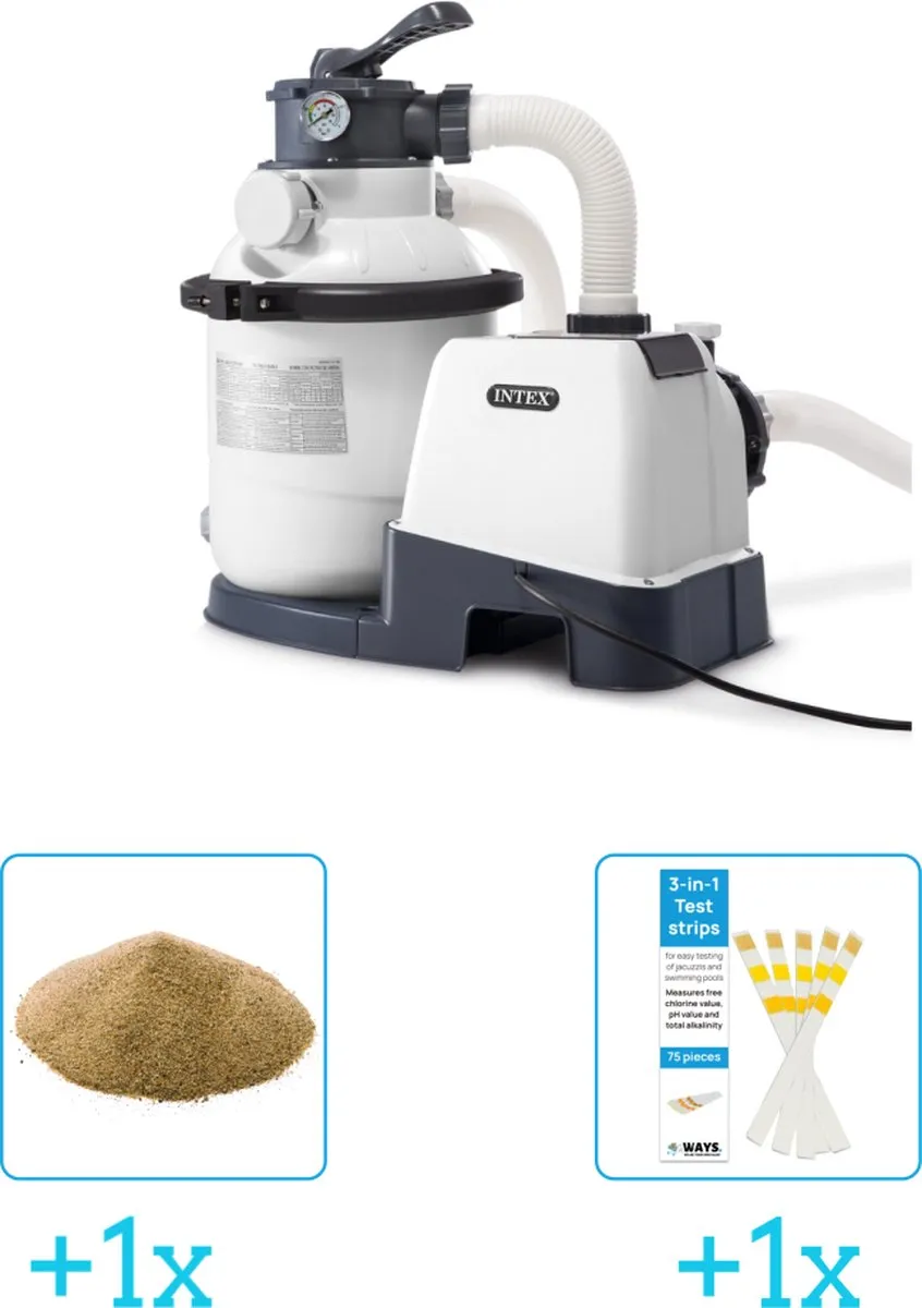 Intex 26644GS SX1500 Zandfilterpomp 4000L/u