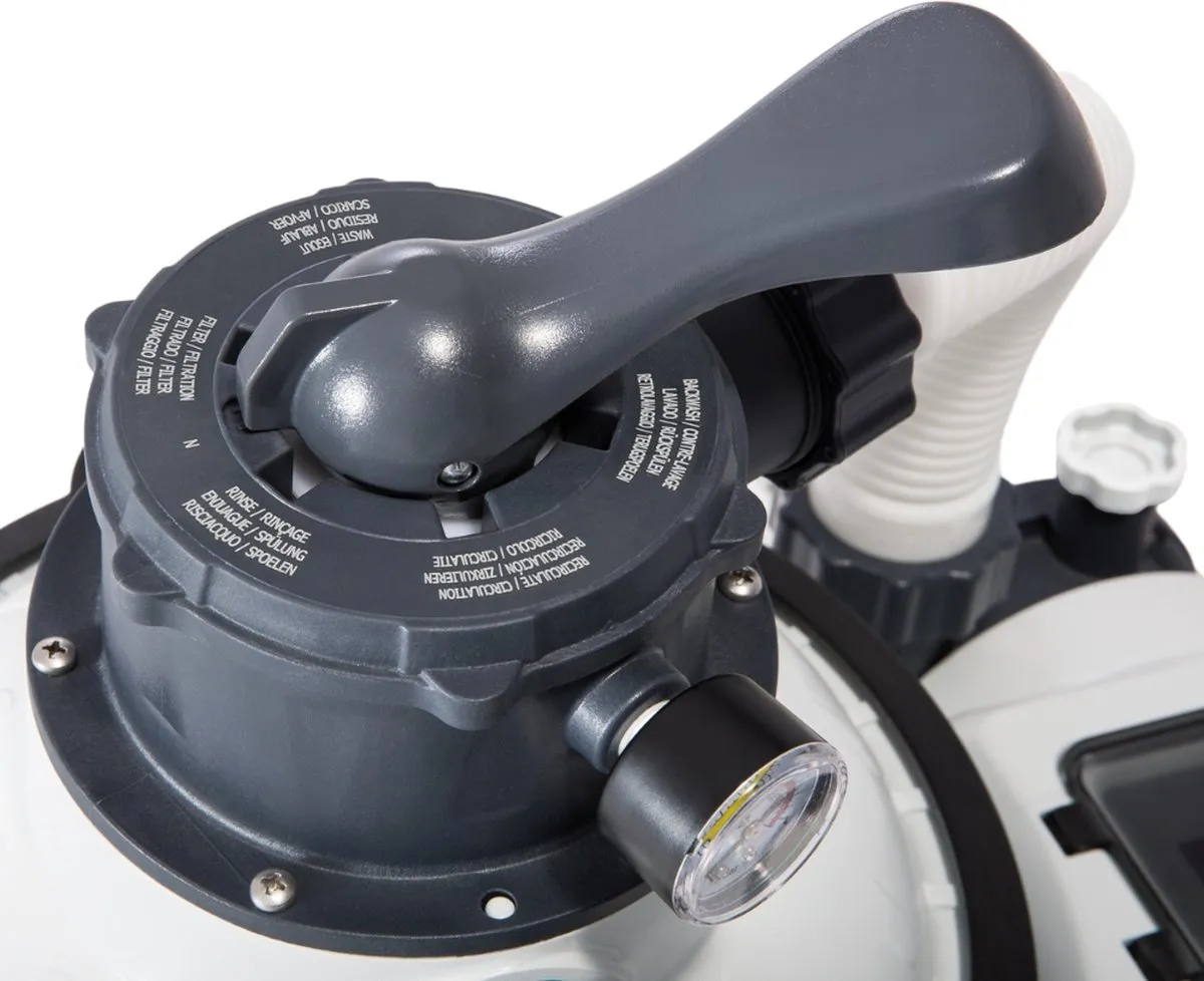 Intex 26644GS SX1500 Zandfilterpomp 4000L/u - 25kg - Wit