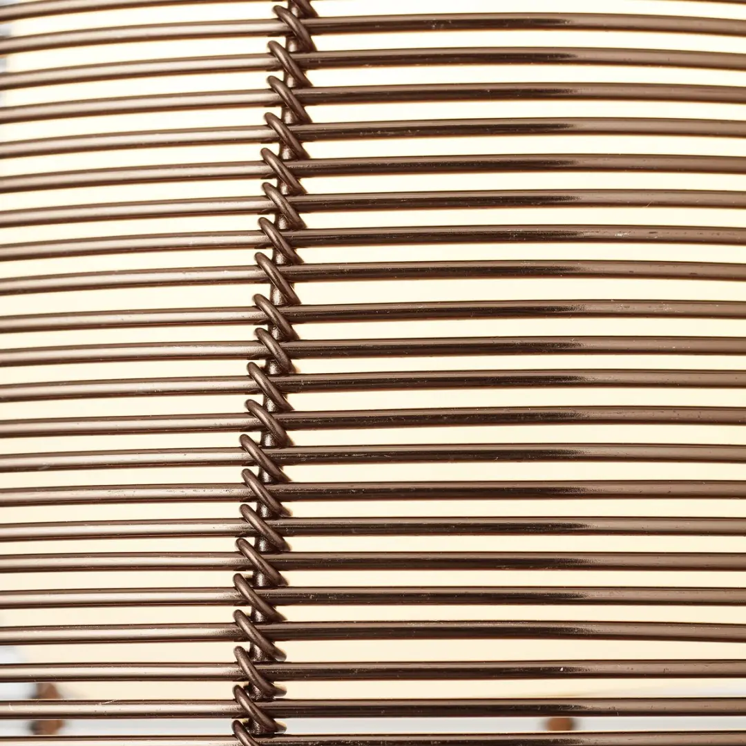 Brilliant Wallace Hanglamp - Donkerbruin Aluminium - 1x E27 40W