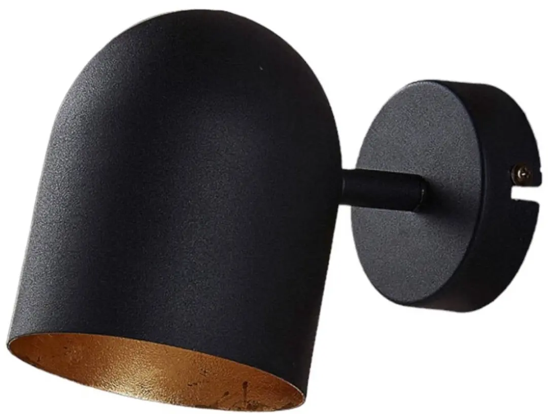 Lindby Buitenspot Metaal E14 5W - Zwart/Goud