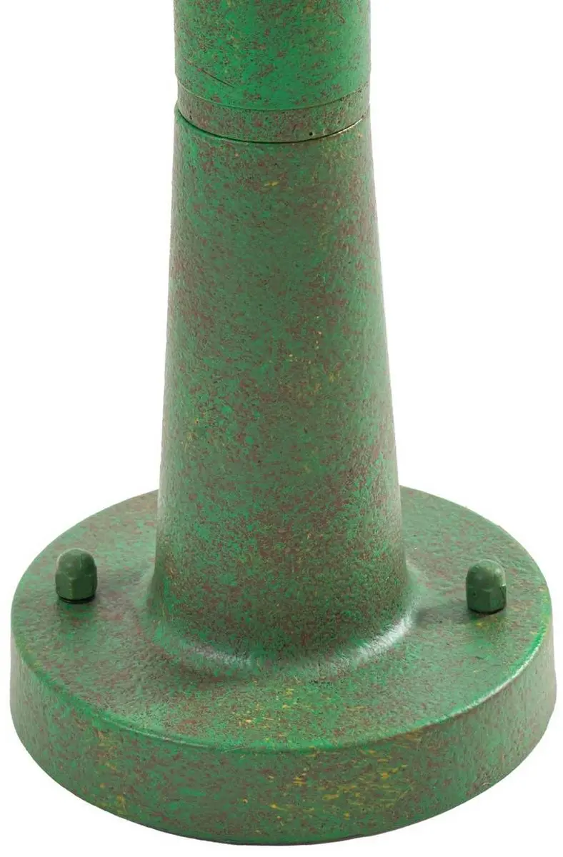 Lindby Tuinpadverlichting 15W - Staal/Glas - H60cm - E27 - Groen