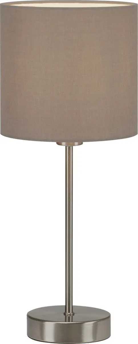Briloner Tafellamp E14 - 4 Lichtpunten Taupe Metaalweefsel
