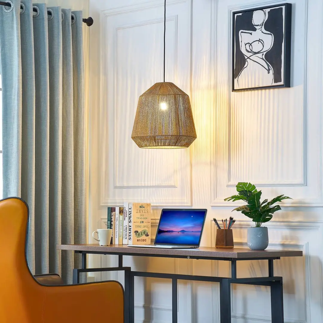 Lindby Hanglamp Bamboe 40cm