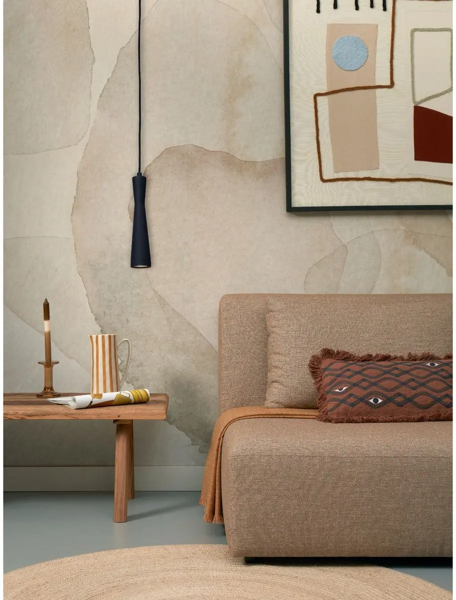 it's about RoMi Hanglamp Bordeaux - 5W - Zwart