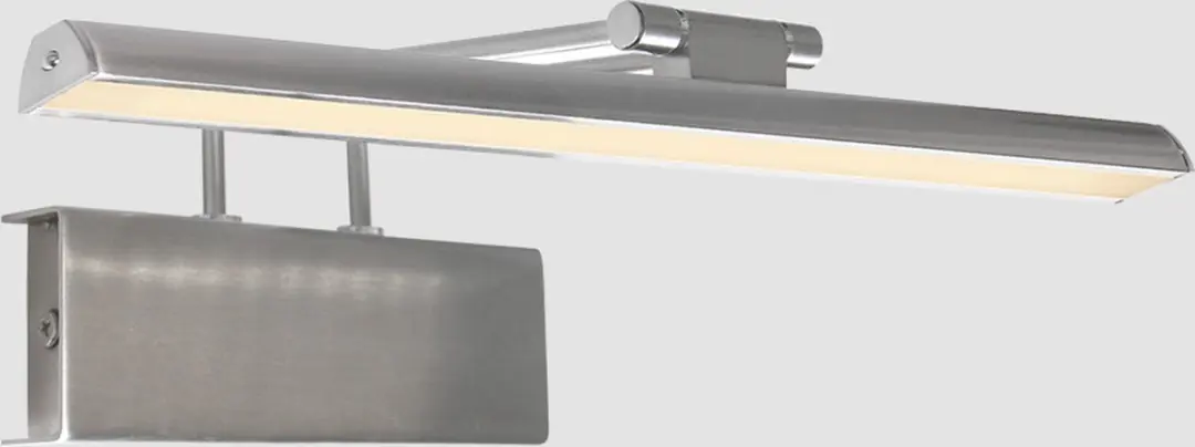 Steinhauer Litho LED Wandlamp 9W - Staal - afbeelding 6 van 6