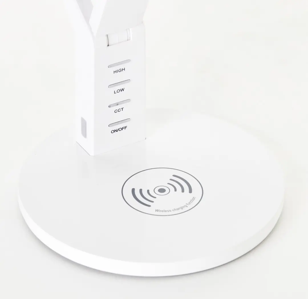 Brilliant Kaila Bureaulamp - LED 8W Draadloos Oplaadstation Wit
