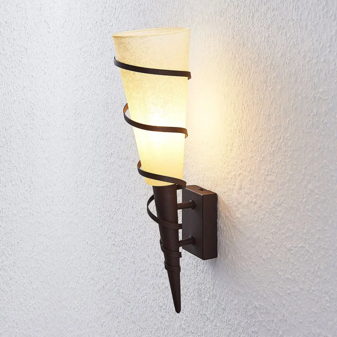 Lindby Wandlamp Metaal Glas 10W