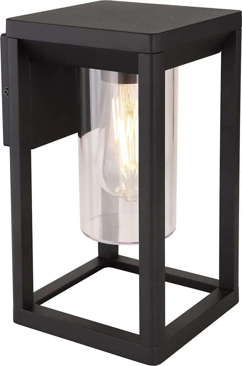 Globo Candela Wandlamp 3135W - Zwart - Ø8cm