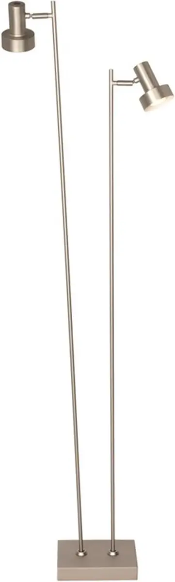 Freelight Lunata 2 Vloerlamp - 140cm Mat Chroom