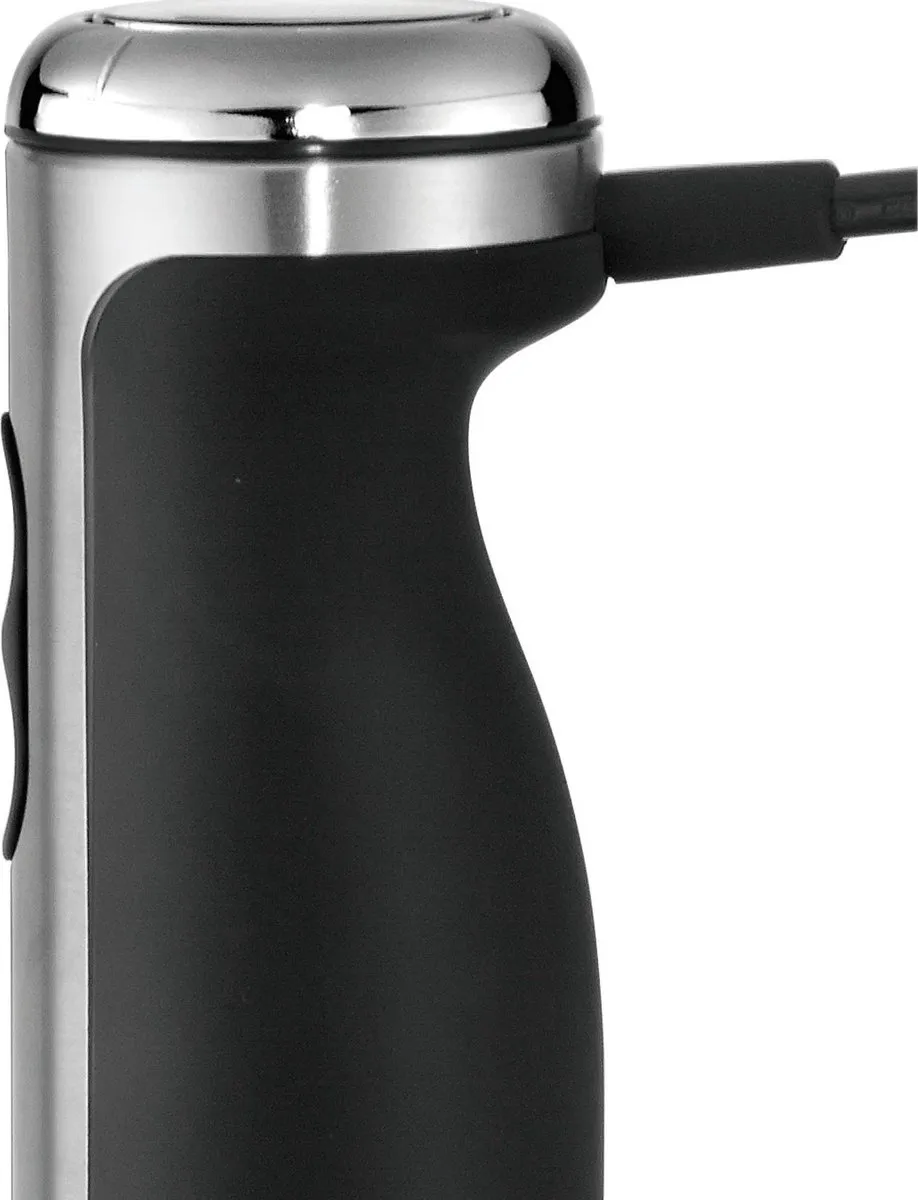 WMF Lineo Staafmixer 700W - 4-in-1 - RVS - Zwart