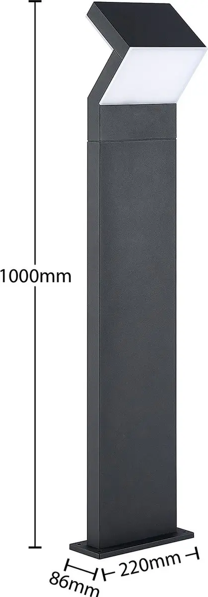 ARCCHIO LED Buitenlamp 17W - 1 Licht - Donkergrijs