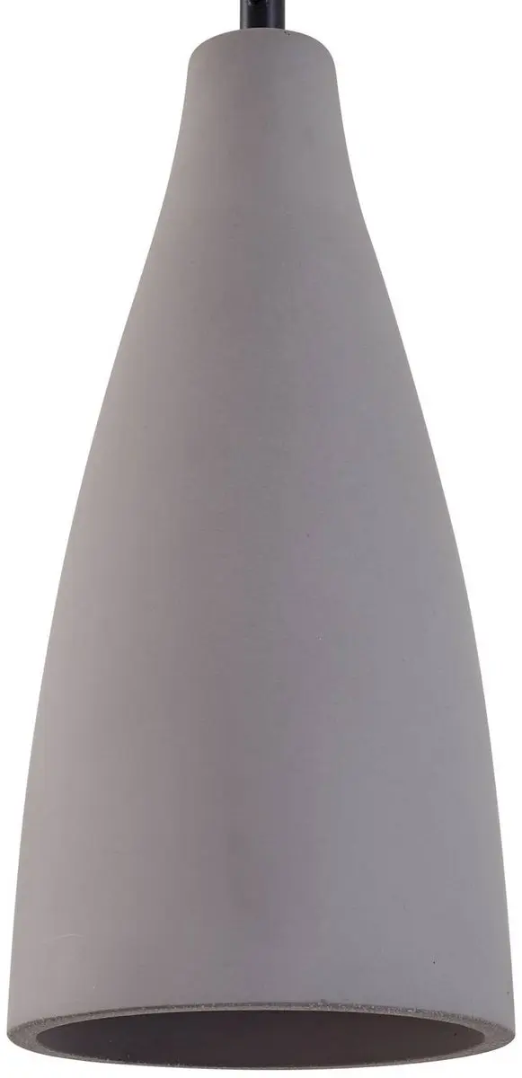 Lindby Hanglamp Betongrijs Metaal - 1 Lichtpunt E27