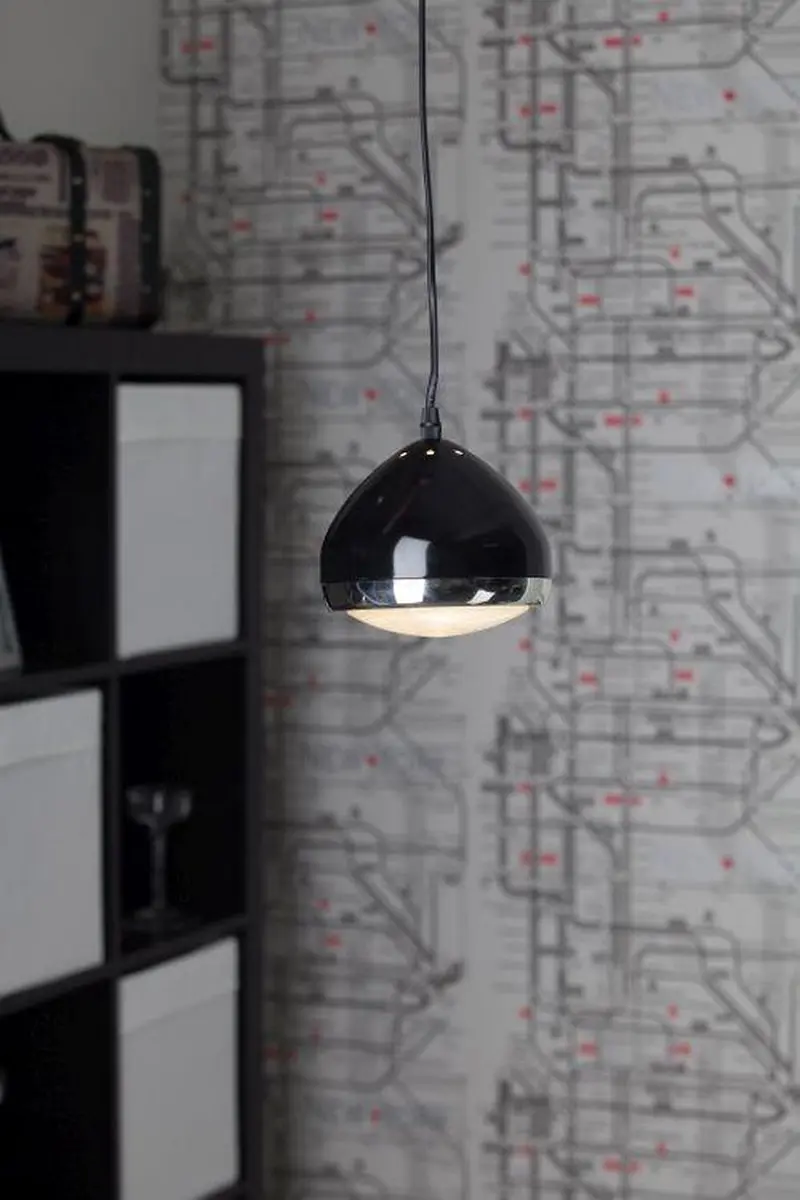 Brilliant Woonexpress Rider Hanglamp - Zwart