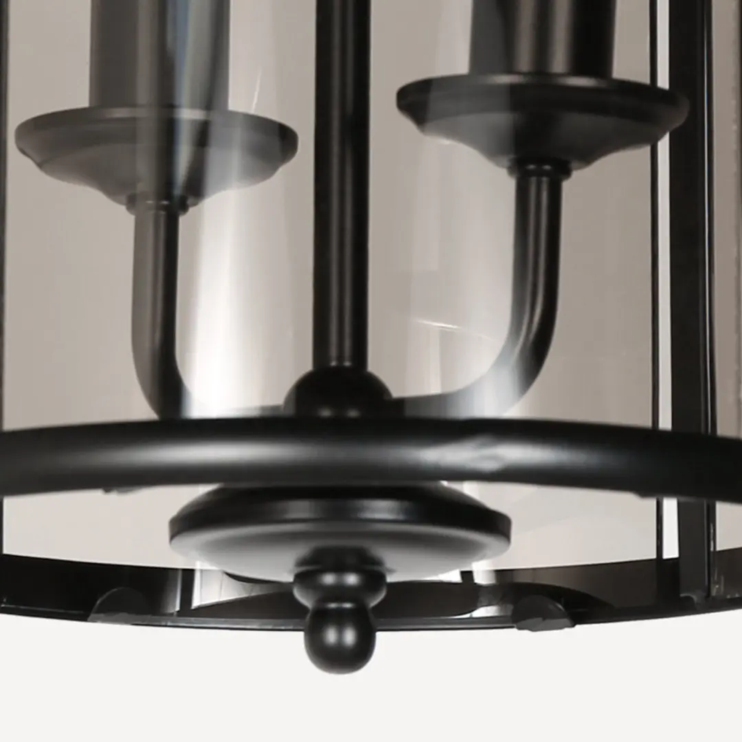 Steinhauer Hanglamp Pimpernel 5971ZW - Zwart Ø23cm