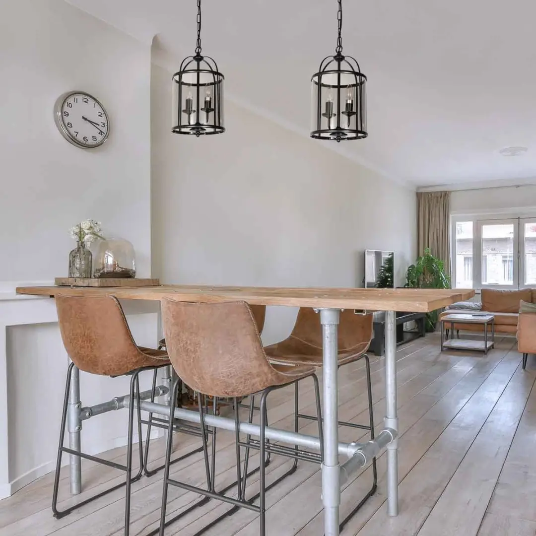 Steinhauer Hanglamp Pimpernel 5971ZW - Zwart Ø23cm