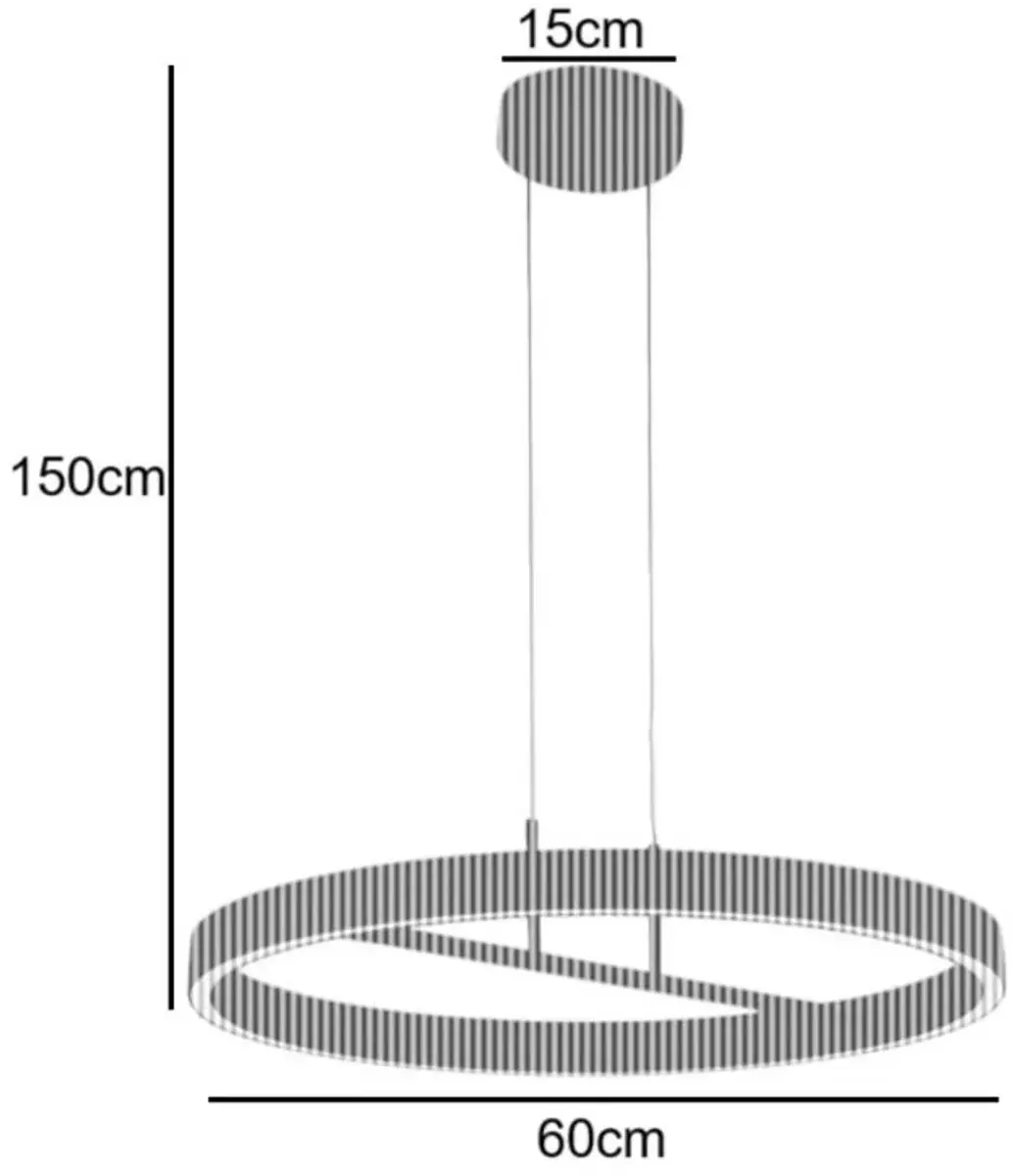Freelight Livello Hanglamp LED 47W Ø60cm - Crème