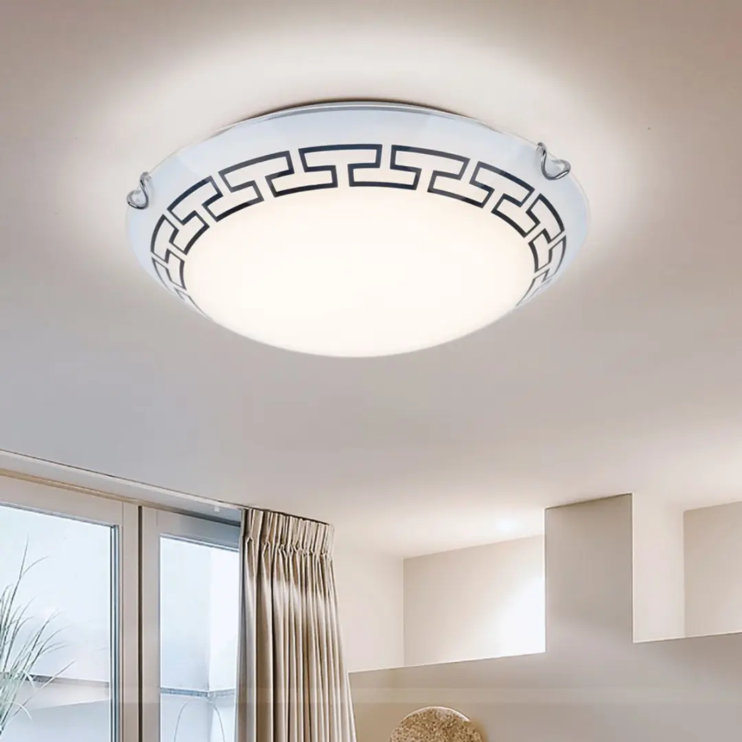 Globo Ganglamp Plafondlamp 12W - 967 Lm - Warm Wit - Set van 2