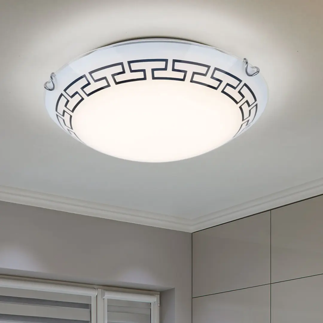 Globo Ganglamp Plafondlamp 12W - 967 Lm - Warm Wit - Set van 2